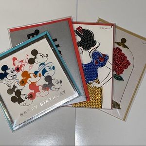 🌟final markdown🌟 Set of 4 Disney birthday cards